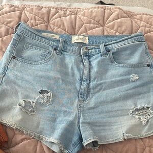 Universal Threads Light Blue Jean Shorts